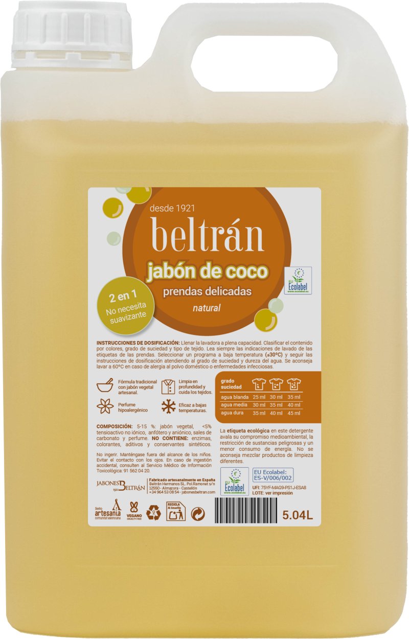 JABON LIQUIDO COCO 5L 